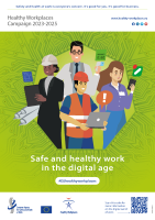 Campaign Poster - Safe and Healthy Work in the Digital Age  front page preview
              