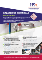 Motor Vehicle Repair - Hazardous Chemicals front page preview
              