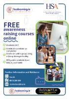 hsalearning.ie - Flyer front page preview
              