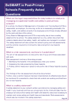 BeSMART.ie Post Primary Schools Frequently Asked Questions front page preview
              