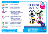 Choose Safety Flyer front page preview
              