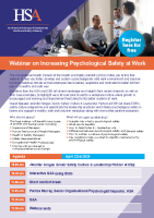 Increasing Psychological Safety at Work Webinar front page preview
              