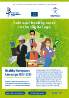 Campaign Flyer - Safe and Healthy Work in the Digital Age  front page preview
              