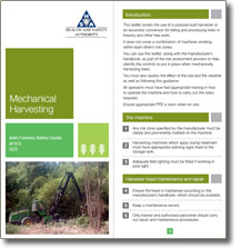 Irish Forestry Safety Guide - Mechanical Harvesting