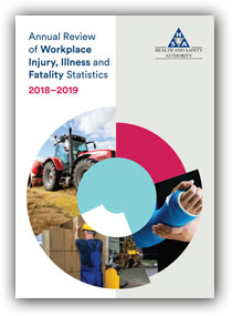 Annual-Review-of-Workplace-Injury,-Illness-and-Fatality-Statistics,-2018-2019-cover