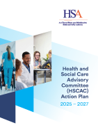 Health and Social Care Advisory Committee (HSCAC) Action Plan 2025 – 2027 front page preview
              