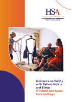 Guidance on Safety with Patient Hoists and Slings in Health and Social Care Settings front page preview
              