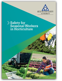 Safety for Seasonal Workers in Horticulture cover