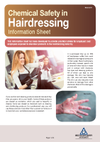 Hairdressing Info Sheet front page preview
              