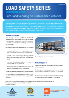 Curtain Sided Vehicles Info Sheet front page preview
              