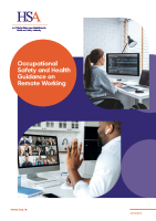 Occupational safety and health guidance on remote working front page preview
              
