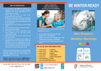 Winter Ready Weather Warnings English Version front page preview
              