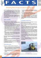 Preventing Vehicle Transport Accidents at the Workplace front page preview
              