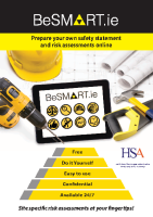 BeSMART.ie Construction Information Flyer front page preview
              