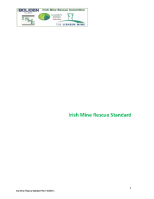 Irish Mine Rescue Standard front page preview
              