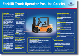 Forklift Truck Safety Poster Template - Download in Word