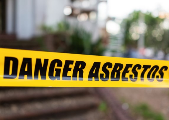Asbestos warning tape