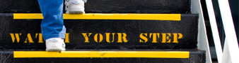 watch your step icon