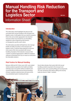 Transport and Logistics Infosheet thumbnail