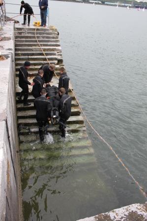 Simulated Recovery of Unconscious Diver Simulated Recovery of Unconscious Diver