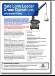 Safe Lorry Loader Crane Operations Information Sheet thumbnail