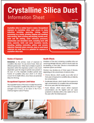 Crystalline Silica Dust Information Sheet thumbnail