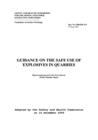 Guidance on the Safe Use of Explosives in Quarries thumbnail