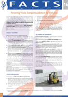 Preventing Vehicle Transport Accidents at the Workplace thumbnail