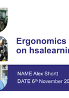 Ergonomics Resources on hsalearning.ie thumbnail