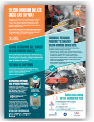HSA Silica Poster A3 - Lithuanian thumbnail