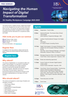 Navigating the Human Impact of Digital Transformation  Flyer thumbnail