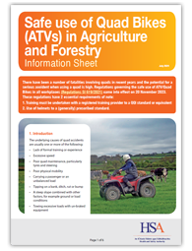 Safe use of Quad Bikes in Agriculture and Forestry thumbnail
