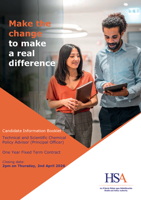 Candidate Information Booklet Technical And Scientific Chemical Policy Advisor (Principal Officer) thumbnail