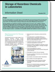 Storage of Hazardous Chemicals in Laboratories thumbnail