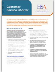 Customer Service Charter thumbnail