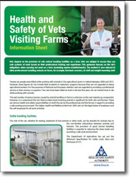 Health and Safety of Vets Visiting Farms thumbnail