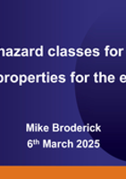 3. New CLP hazard classes for endocrine disrupting properties for the environment thumbnail