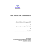 Safety Behaviour in the Construction Sector thumbnail