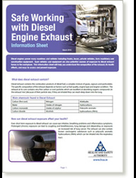 Safe Working with Diesel Engine Exhaust Information Sheet thumbnail