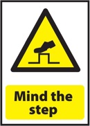 Mind the Step Sign version2 Mind the Step Sign version2