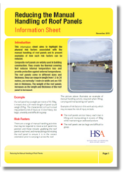 Reducing the Manual Handling of Roof Panels thumbnail