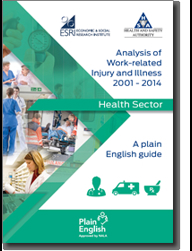 Research Programme on Health Safety and wellbeing at Work - Health Sector (Plain English) thumbnail