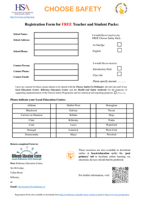 Choose Safety Registration Form thumbnail