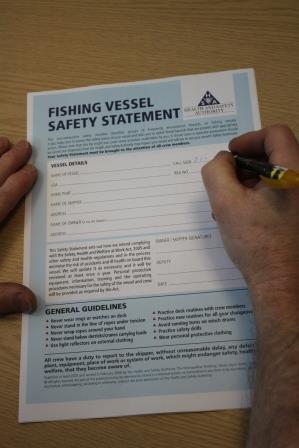 Fishing Vessel Safety Statement Fishing Vessel Safety Statement