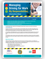 Managing Driving for Work: My Responsibilities thumbnail