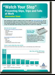Preventing Slips, Trips and Falls at Work - Information Sheet thumbnail