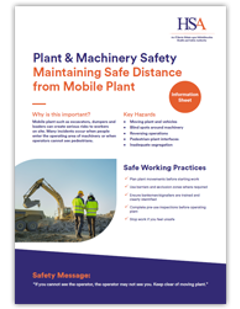 Plant Machinery Info Sheet Cover)