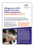 Obligations of EU candle and reed diffuser producers under REACH and CLP thumbnail
