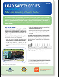 Safe Load Securing of Round Timber Information Sheet thumbnail