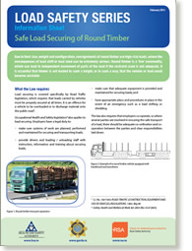 Safe Load Securing of Round Timber Information Sheet thumbnail